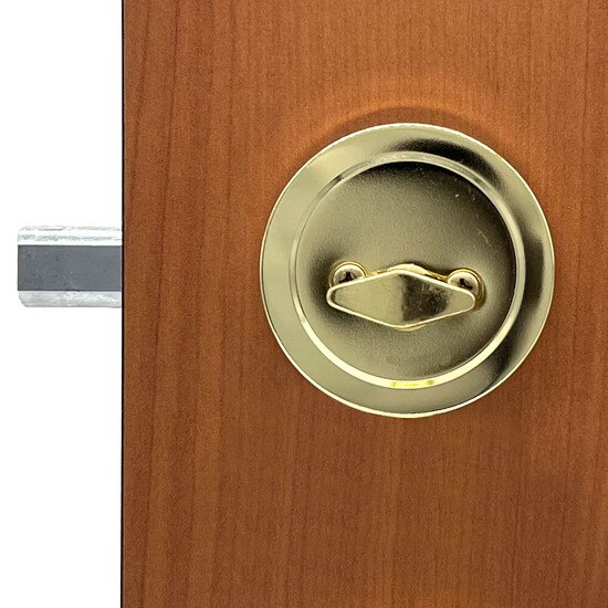 Contractor-Grade Deadbolt | MFS Supply - Inside Door with Deadbolt Out